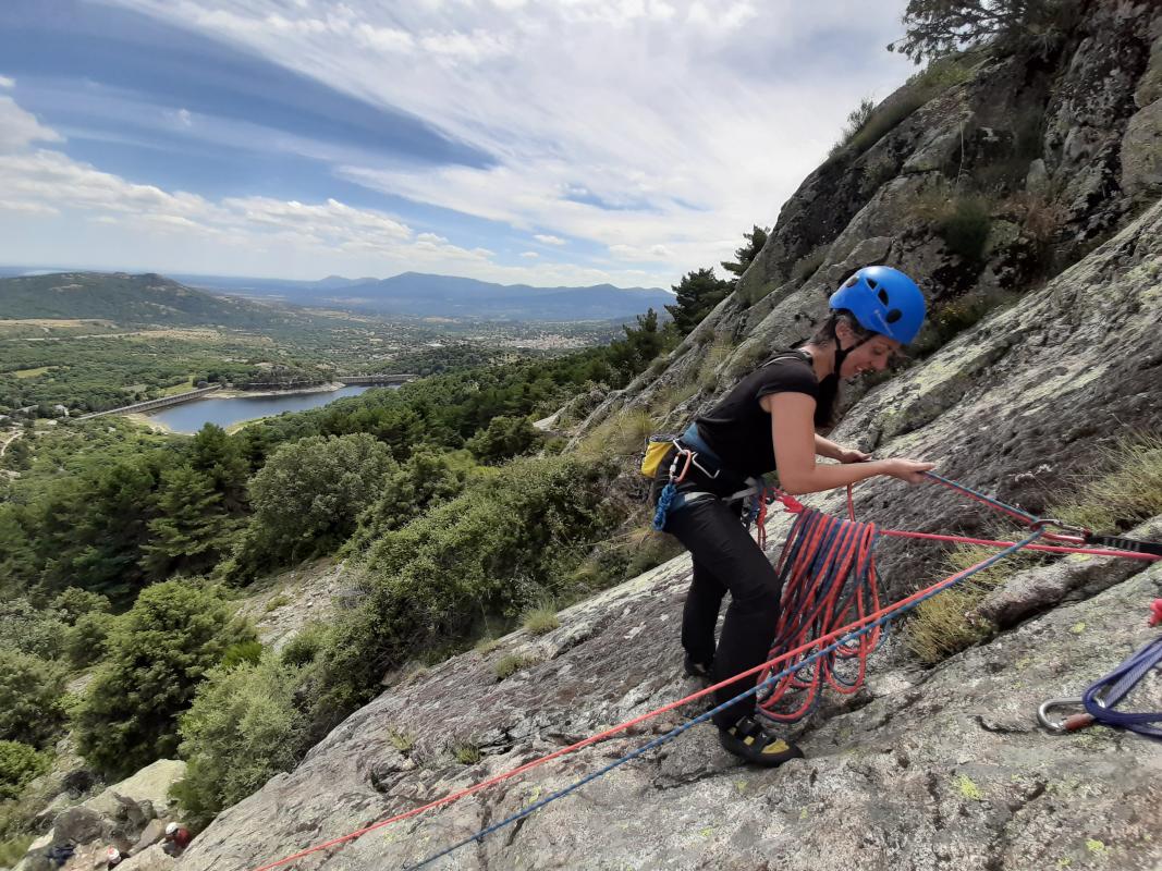 Curso de Escalada Deportiva de varios largos en Madrid